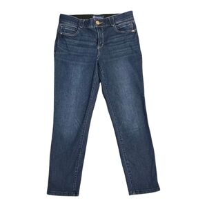Democracy Dark Blue Straight Leg Jeans
